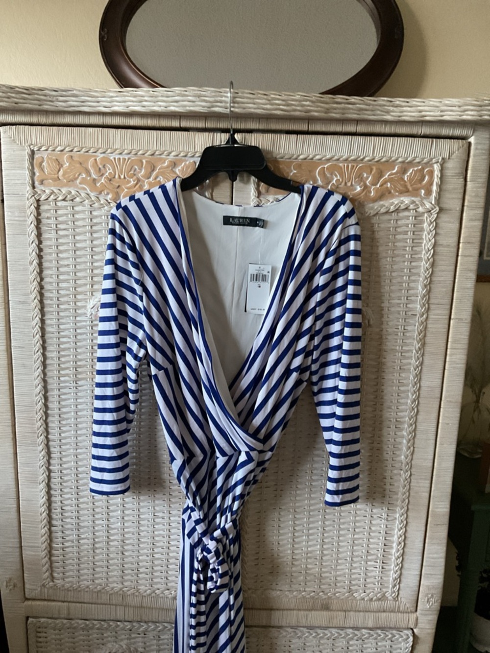 Ralph Lauren ABRIELL 3/4 SLEEVE DAY DRESS - Jersey dress NWT - Picture 7 of 12